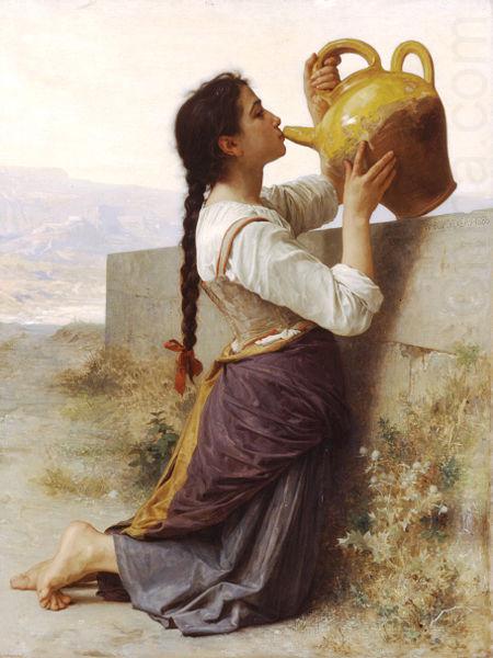 Adolphe William Bouguereau Thirst oil painting picture